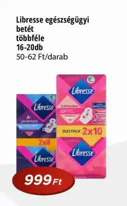 Real Libresse egészségügyi betét ajánlat