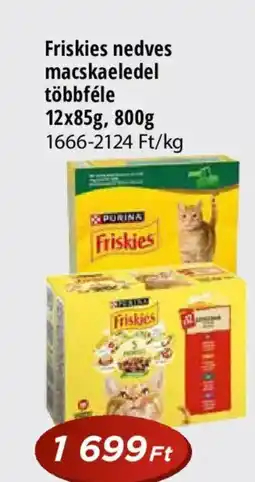 Real Friskies nedves macskaeledel ajánlat