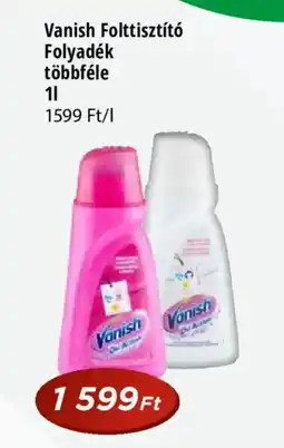 Real Vanish Folttisztító Folyadék ajánlat