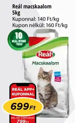 Real Reál macskaalom ajánlat