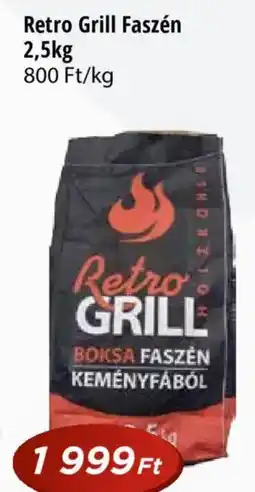 Real Retro Grill Faszén ajánlat