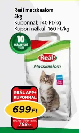 Real Reál macskaalom ajánlat