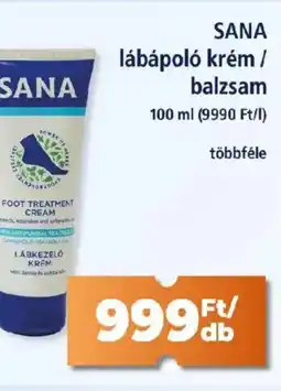 Goods Market Sana lábápoló krém / balzsam ajánlat