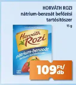 Goods Market Horváth rozi nátrium-benzoát befőzési tartósítószer ajánlat
