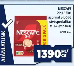 Goods Market Nescafe 2in1 / 3in1 azonnal oldódó kávéspecialitás ajánlat