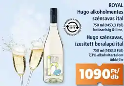 Goods Market Royal Hugo alkoholmentes szénsavas ital / Hugo ízesített boralapú ital ajánlat