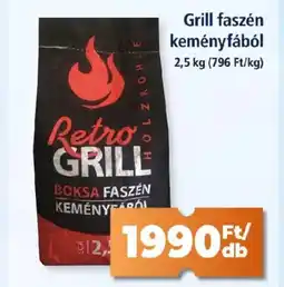 Goods Market Retro Grill faszén keményfából ajánlat