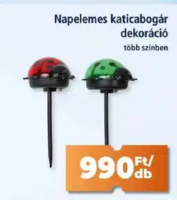 Goods Market Napelemes katicabogár dekoráció ajánlat
