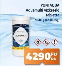 Goods Market Pontaqua Aquamulti vízkezelő tabletta ajánlat