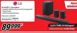 MediaMarkt LG S60TR 5.1 Soundbar ajánlat