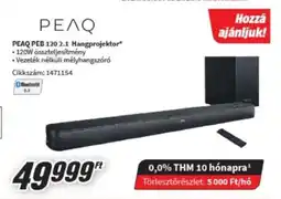 MediaMarkt Peaq peb 120 2.1 Hangprojektor ajánlat
