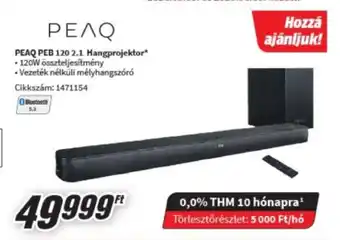 Peaq peb 120 2.1 Hangprojektor