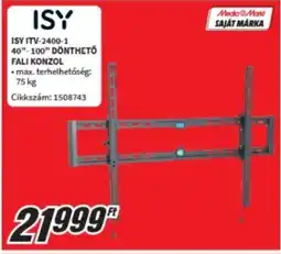 MediaMarkt Isy ITV-2400-1 Dönthető fali konzol ajánlat