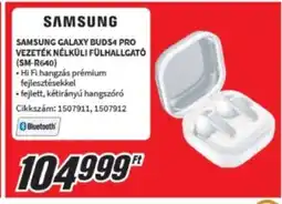 MediaMarkt Samsung Samsung galaxy BUDS4 pro vezeték nélküli fülhallgató ajánlat