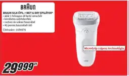 MediaMarkt Braun silk-épil 7 wet & dry epilátor ajánlat