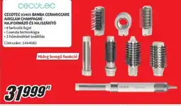 MediaMarkt Cecotec 03465 bamba ceramiccare airglam champagne hajformázó és hajszárító ajánlat