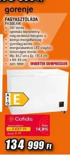 Expert Gorenje fagyasztóláda ajánlat