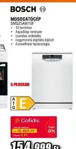 Expert Bosch mosogatógép ajánlat