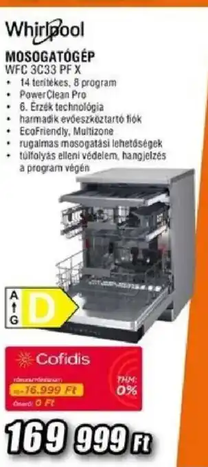 Expert Whirlpool mosogatógép ajánlat