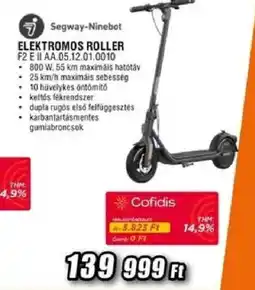 Expert Segway-Ninebot elektromos roller ajánlat