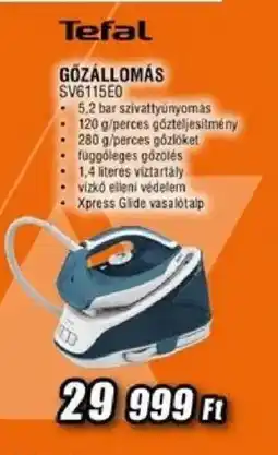 Expert Tefal gőzállomás ajánlat