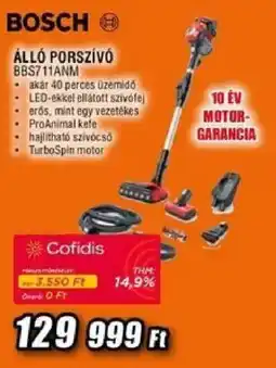 Expert Bosch álló porszívó ajánlat
