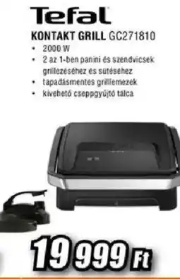 Expert Tefal kontakt grill ajánlat