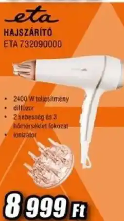 Expert Eta hajszárító ajánlat