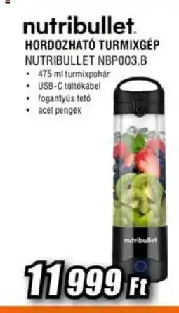 Expert Nutribullet hordozható turmixgép ajánlat