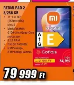 Expert Xiaomi redmi pad 2 8/256 gb ajánlat