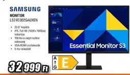 Expert Samsung LS24D302GAUXEN monitor ajánlat
