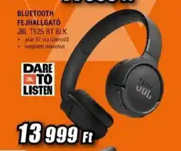 Expert Jbl T525 bt blk bluetooth fejhallgató ajánlat