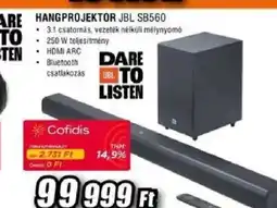 Expert Jbl SB560 hangprojektor ajánlat