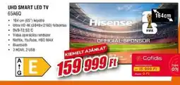 Expert Hisense UHD smart LED TV 65A6Q ajánlat