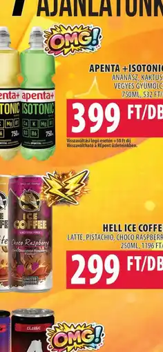 Coop Ave ásványvíz ajánlat