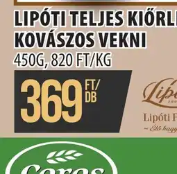 Coop Lipóti pizzakrémes párna ajánlat
