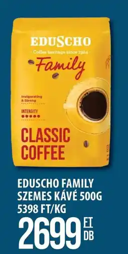 Coop Eduscho Family szemes kávé ajánlat