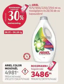 Rossmann ARIEL COLOR MOSÓGÉL ajánlat