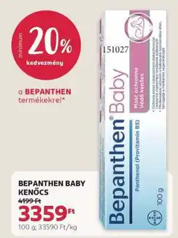 Rossmann Bepanthen Baby Kenőcs ajánlat
