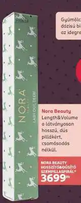 Rossmann NORA BEAUTY HOSSZÍTÓ&DÚSÍTÓ SZEMPILLASPIRÁL ajánlat