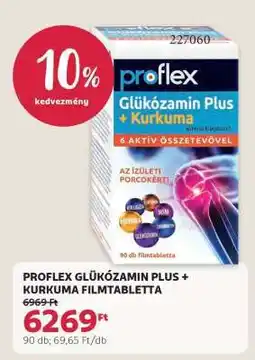 Rossmann PROFLEX GLÜKÓZAMIN PLUS + KURKUMA FILMTABLETTA ajánlat