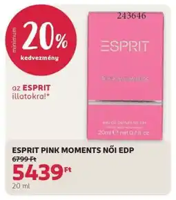 Rossmann ESPRIT PINK MOMENTS NŐI EDP ajánlat