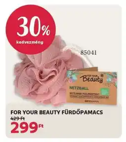 Rossmann FOR YOUR BEAUTY FÜRDŐPAMACS ajánlat