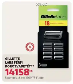 Rossmann GILLETTE LABS FÉRFI BOROTVABETÉT ajánlat