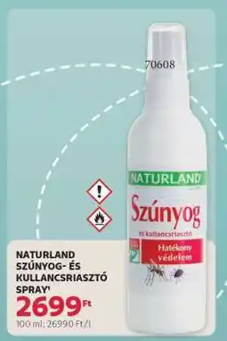Rossmann NATURLAND Szúnyog- és Kullancsriasztó Spray ajánlat