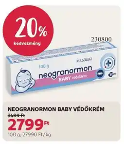 Rossmann Neogranormon baby védőkrém ajánlat