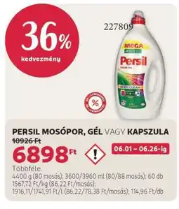 Rossmann PERSIL MOSÓPOR, GÉL VAGY KAPSZULA ajánlat