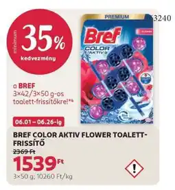 Rossmann BREF COLOR AKTIV FLOWER TOALETT-FRISSÍTŐ ajánlat