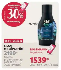 Rossmann SILAN MOSÓPARFÜM ajánlat