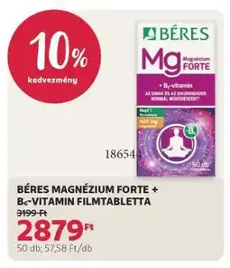 Rossmann Béres Magnézium Forte +B6-vitamin filmtabletta ajánlat